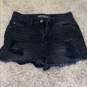 Wild Fable Black Denim Shorts